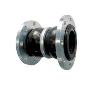 Double sphere flanged rubber expansion joint