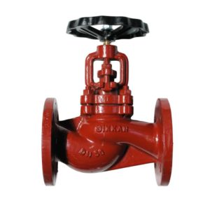 Cast iron globe steam stop valve