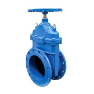 Cast iron sluice valve flanged